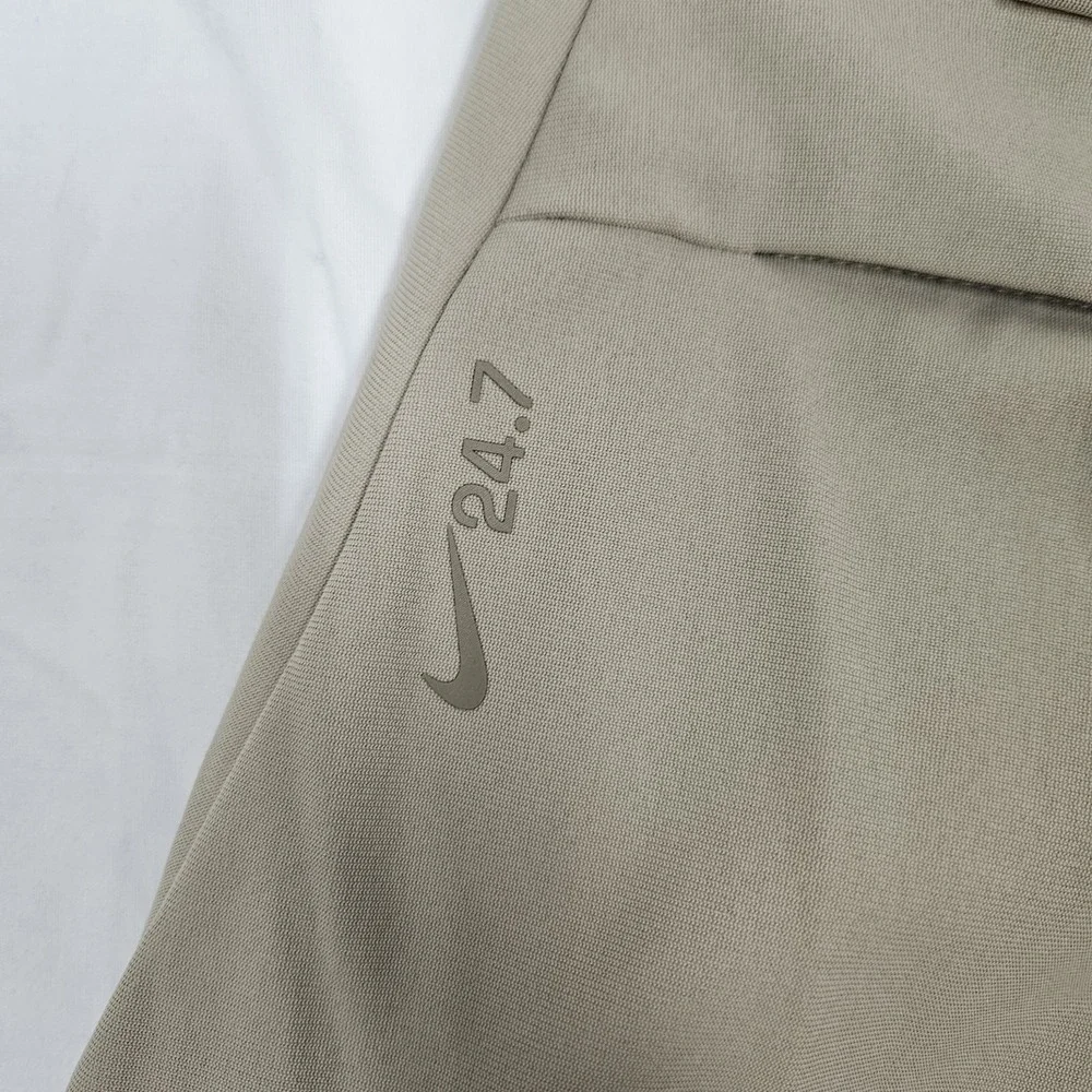 Nike 24.7 PerfectStretch Utility Pants Desert Khaki HV0377-253 Men's Size 34x30